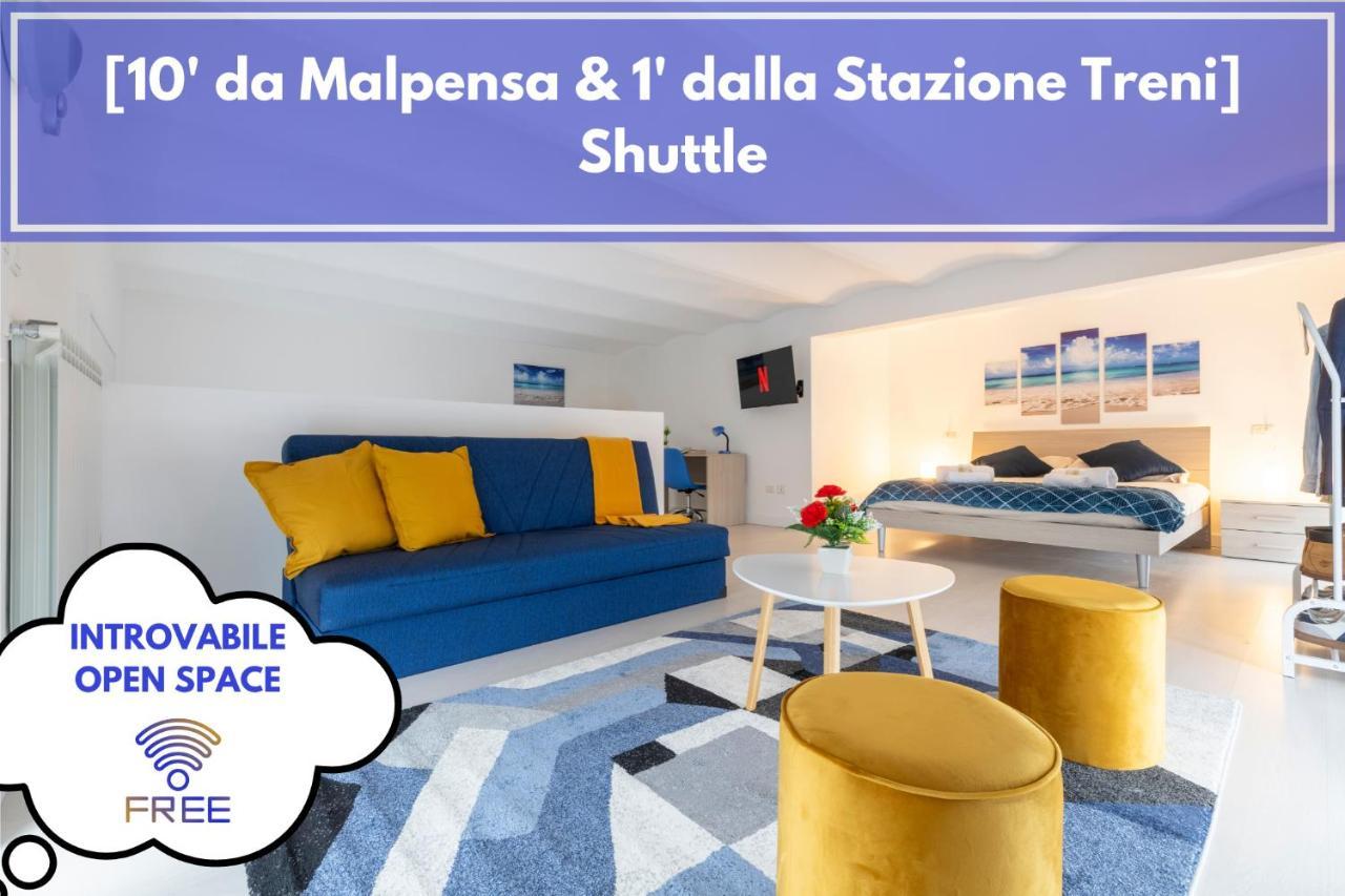 10' Da Malpensa & 1' Dalla Stazione TreniShuttle Apartment Somma Lombardo Exterior photo